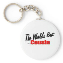 The World's Best Cousin Key Chain