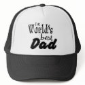 The World's Best Dad Hat zazzle_hat
