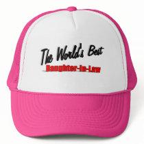 The World's Best Daughter-In-Law hats