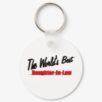 The World's Best Daughter-In-Law keychains