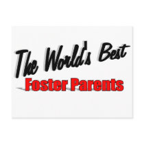 The World's Best Foster Parents postcards by theworldsbest The World's Best Foster Parents postcards