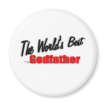The World's Best Godfather Refrigerator Magnets
