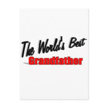 The World's Best Grandfather postcards