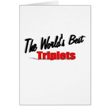 The World's Best Triplets Cards