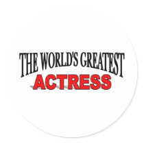 The World's Greatest Actress stickers