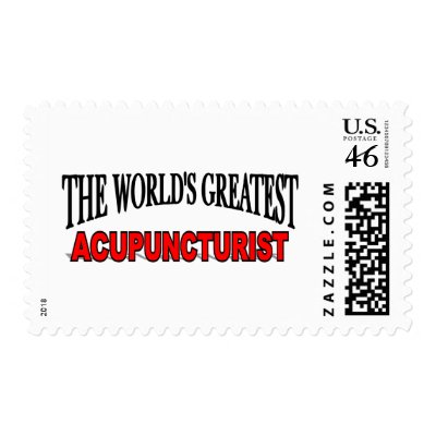 The World's Greatest Acupuncturist Postage