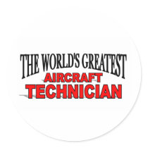 The World's Greatest Aircraft Technician stickers by theworldsgreatest The World's Greatest Aircraft Technician stickers