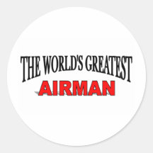 The World's Greatest Airman Sticker