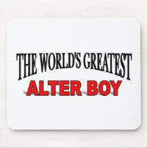 The World's Greatest Alter Boy mousepads by theworldsgreatest The World's Greatest Alter Boy mousepads