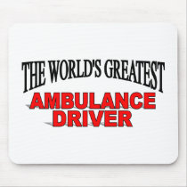 The World's Greatest Ambulance Driver Mouse Mats