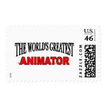 The World's Greatest Animator Postage Stamps