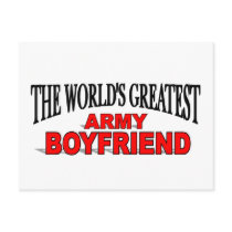 The World's Greatest Army Boyfriend postcards by theworldsgreatest The World's Greatest Army Boyfriend postcards