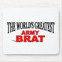 The World's Greatest Army Brat mousepads