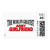 The World's Greatest Army Girlfriend postage by theworldsgreatest The World's Greatest Army Girlfriend postage