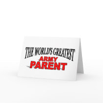 The World's Greatest Army Parent cards
