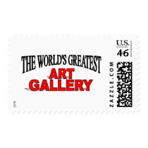 The World's Greatest Art Gallery postage by theworldsgreatest The World's Greatest Art Gallery postage