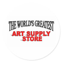The World's Greatest Art Supply Store stickers by theworldsgreatest The World's Greatest Art Supply Store stickers