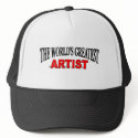 The World's Greatest Artist hats by theworldsgreatest The World's Greatest Artist hats