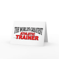 The World's Greatest Athletic Trainer Cards