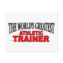 The World's Greatest Athletic Trainer Post Cards