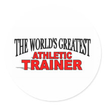 The World's Greatest Athletic Trainer Stickers