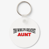The World's Greatest Aunt keychains