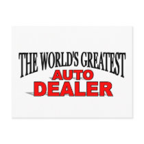 The World's Greatest Auto Dealer postcards by theworldsgreatest The World's Greatest Auto Dealer postcards