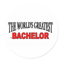 The World's Greatest Bachelor Stickers