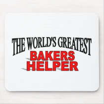 The World's Greatest Bakers Helper mousepads
