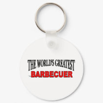 The World's Greatest Barbecuer keychains