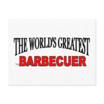 The World's Greatest Barbecuer postcards by theworldsgreatest The World's Greatest Barbecuer postcards