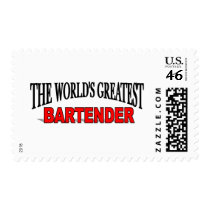 The World's Greatest Bartender Stamp