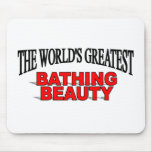The World's Greatest Bathing Beauty Mouse Mat