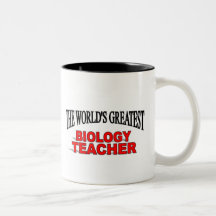The World's Greatest Biology Teacher Coffee Mugs