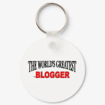 The World's Greatest Blogger keychains