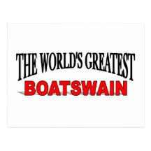 The World's Greatest Boatswain Postcards