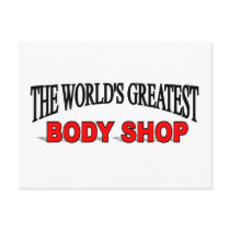 The World's Greatest Body Shop postcards by theworldsgreatest The World's Greatest Body Shop postcards