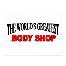 The World's Greatest Body Shop Postcard