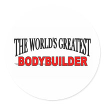 The World's Greatest Bodybuilder stickers