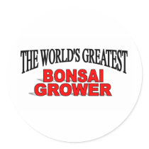 The World's Greatest Bonsai Grower stickers by theworldsgreatest The World's Greatest Bonsai Grower stickers