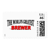 The World's Greatest Brewer postage by theworldsgreatest The World's Greatest Brewer postage
