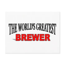 The World's Greatest Brewer postcards