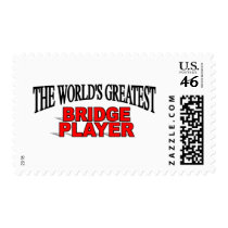 The World's Greatest Bridge Player postage by theworldsgreatest The World's Greatest Bridge Player postage