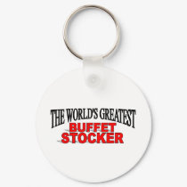 The World's Greatest Buffet Stocker keychains
