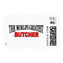 The World's Greatest Butcher postage by theworldsgreatest The World's Greatest Butcher postage