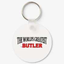 The World's Greatest Butler keychains by theworldsgreatest The World's Greatest Butler keychains