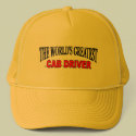 The World's Greatest Cab Driver hats by theworldsgreatest The World's Greatest Cab Driver hats