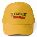 The World's Greatest Cab Driver hats