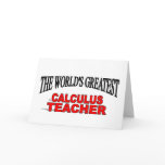 The World's Greatest Calculus Teacher cards