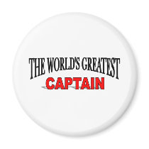 The World's Greatest Captain magnets